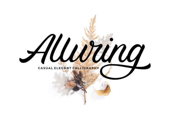 Alluring Calligraphy: A Script Font with Personality and Charm