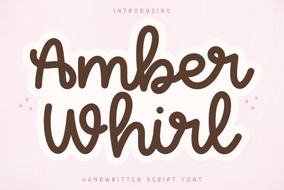 Amber Whirl: The Cozy Script for Modern Brands