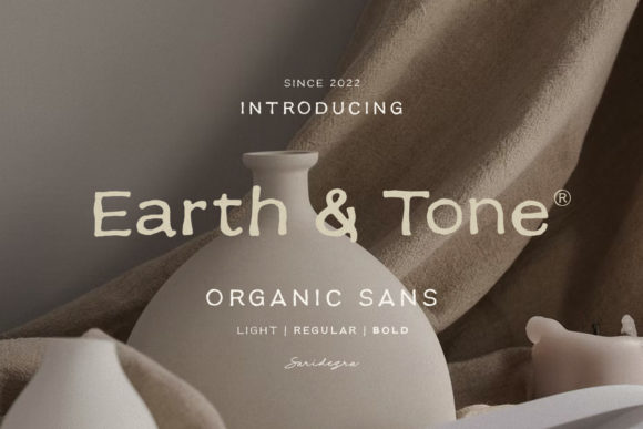 Earth Tone: A Modern Sans Serif for Timeless Design