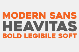 Heavitas: The Bold Sans Serif for Modern Brands