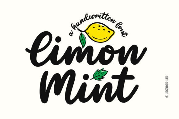 Limon Mint: A Fresh Handwritten Script for Modern Designers