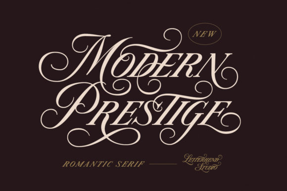 Modern Prestige: A Script Font for Elegant Branding