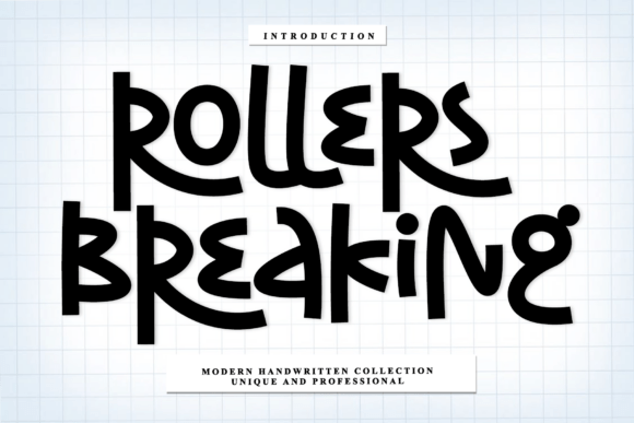 Rollers Breaking: The Artisan Script for Authentic Branding
