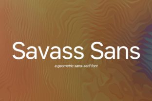 Savass Sans: A Modern Typeface for Every Project