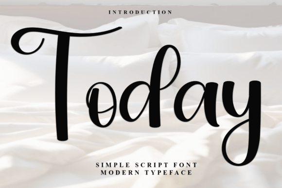 Today: A Script Font with a Human Touch