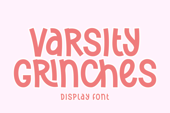 Varsity Grinches: The Font Collection That Captures Team Spirit